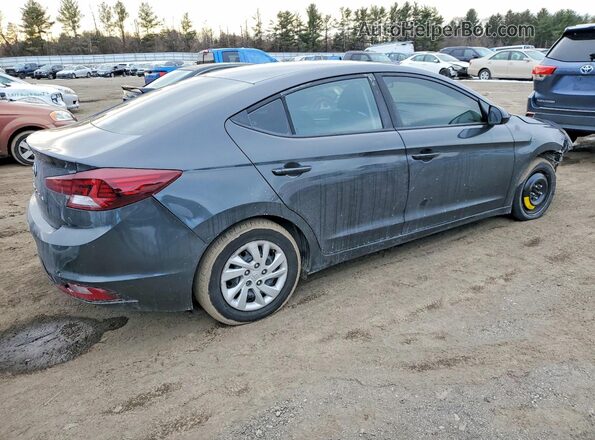 5NPD74LF8LH599368 2020 HYUNDAI ELANTRA Gray Rear right