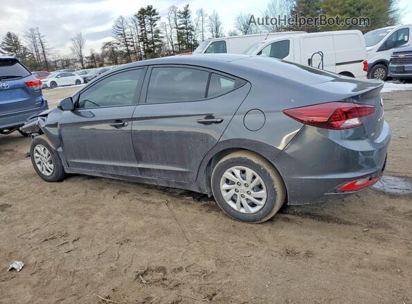 5NPD74LF8LH599368 2020 HYUNDAI ELANTRA Gray Rear left