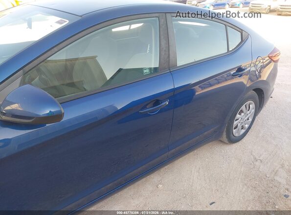 5NPD74LF8LH600647 2020 HYUNDAI ELANTRA Blue Вид спереду