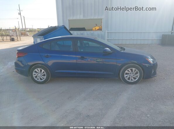 5NPD74LF8LH600647 2020 HYUNDAI ELANTRA Blue 