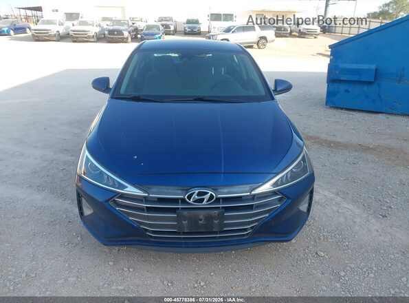 5NPD74LF8LH600647 2020 HYUNDAI ELANTRA Blue 
