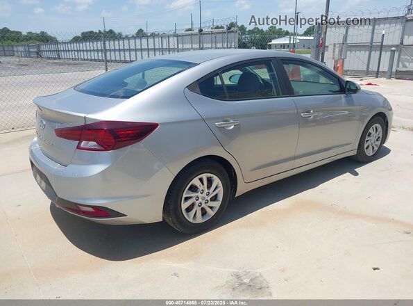 5NPD74LF8LH601281 2020 HYUNDAI ELANTRA Silver Հետևի աջ
