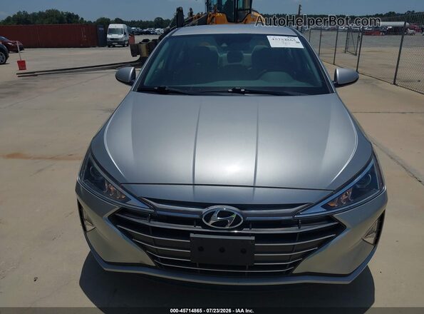 5NPD74LF8LH601281 2020 HYUNDAI ELANTRA Silver Դիմացի տեսք