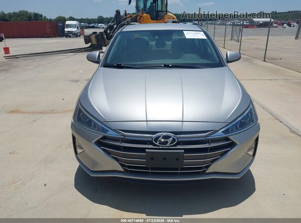 5NPD74LF8LH601281 2020 HYUNDAI ELANTRA Silver Սարքավորումների վահանակի տեսք
