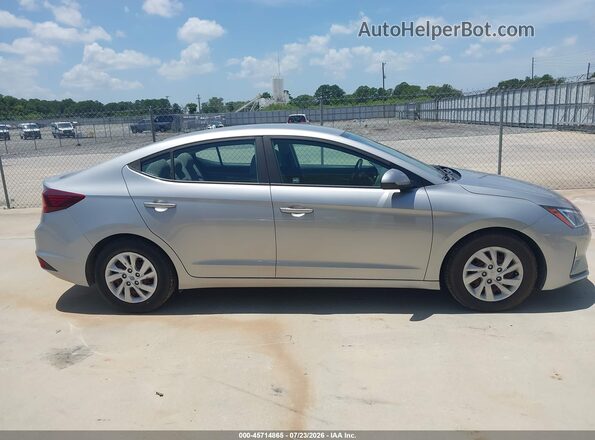 5NPD74LF8LH601281 2020 HYUNDAI ELANTRA Silver Սալոնի հետևի տեսք