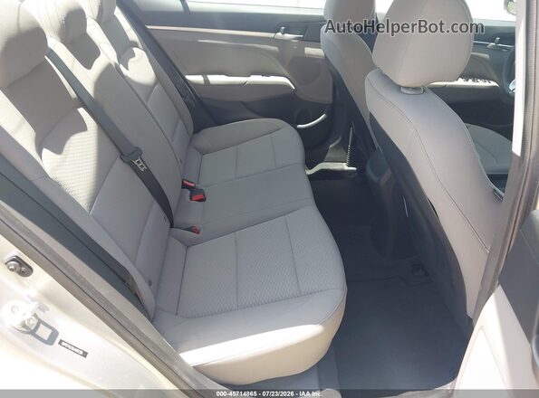 5NPD74LF8LH601281 2020 HYUNDAI ELANTRA Silver VIN կոդի պիտակի տեսք