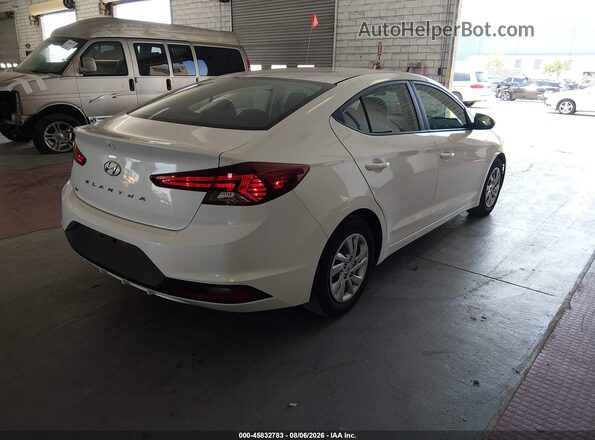 5NPD74LF8LH601474 2020 HYUNDAI ELANTRA White Հետևի աջ