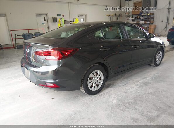 5NPD74LF8LH601930 2020 HYUNDAI ELANTRA Черный Задняя правая четверть