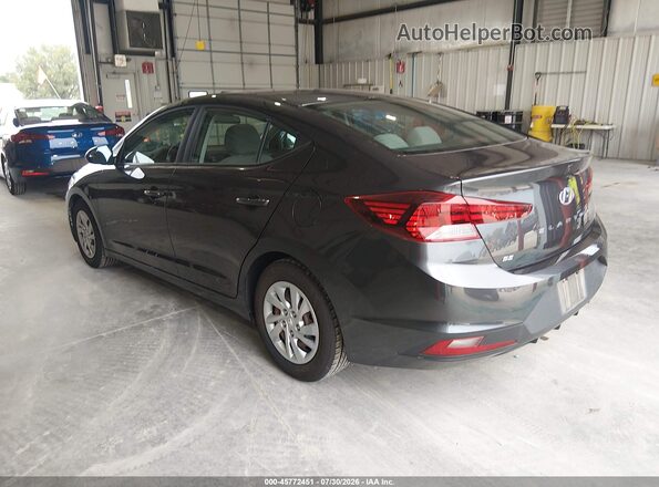 5NPD74LF8LH601930 2020 HYUNDAI ELANTRA Черный Задняя левая четверть