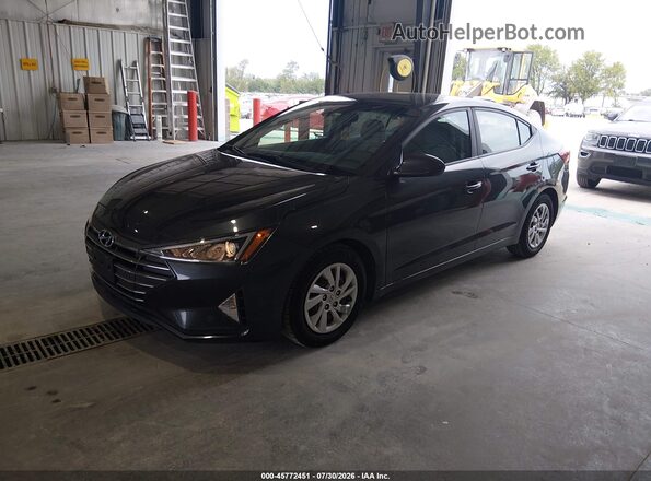 5NPD74LF8LH601930 2020 HYUNDAI ELANTRA Черный Передняя левая четверть