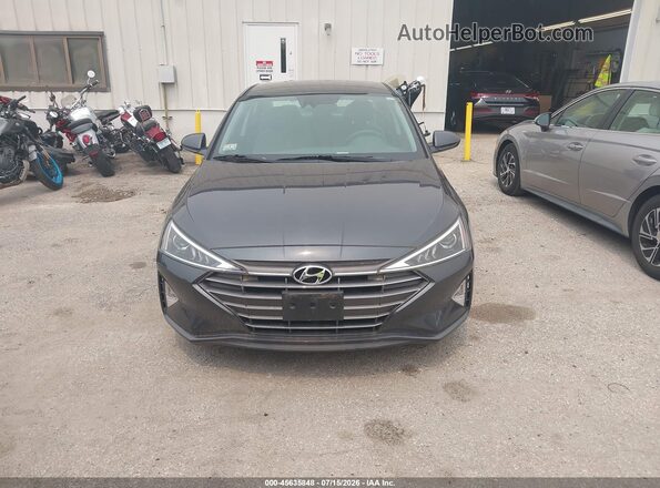5NPD74LF8LH602446 2020 HYUNDAI ELANTRA Серый Вид щитка приборов