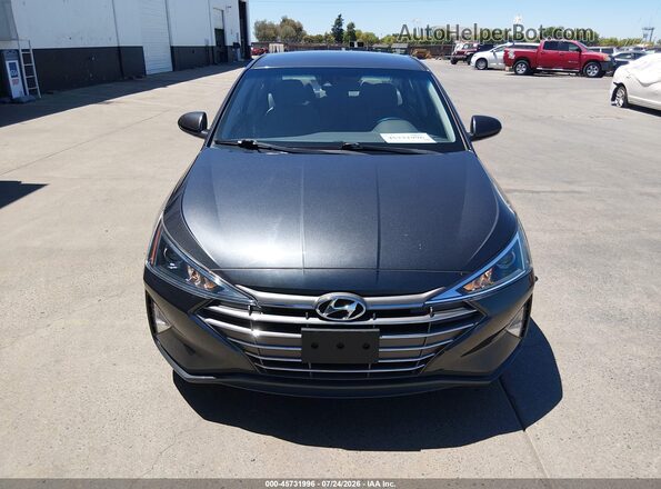 5NPD74LF8LH603130 2020 HYUNDAI ELANTRA Gray წინა ხედი