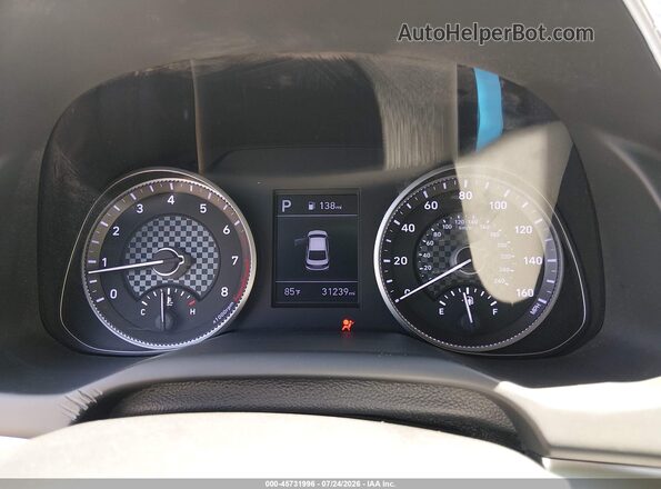 5NPD74LF8LH603130 2020 HYUNDAI ELANTRA Gray უკანა სავარძლების ხედი