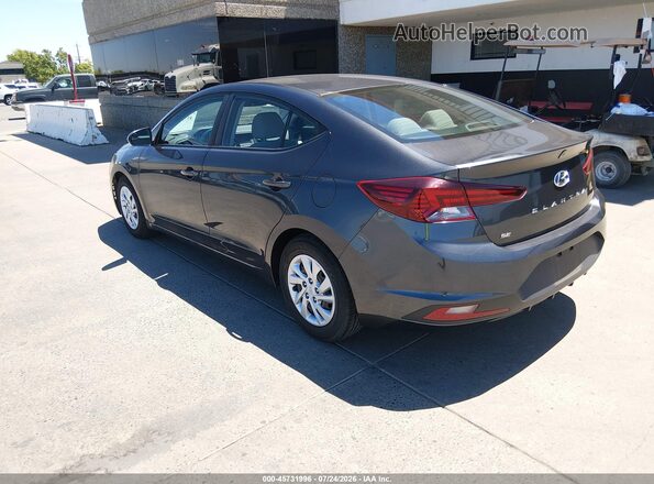 5NPD74LF8LH603130 2020 HYUNDAI ELANTRA Gray უკანა მარცხენა