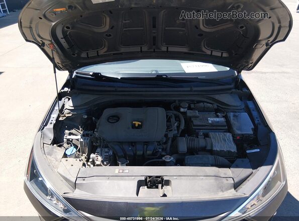5NPD74LF8LH603130 2020 HYUNDAI ELANTRA Gray უკანა ხედი