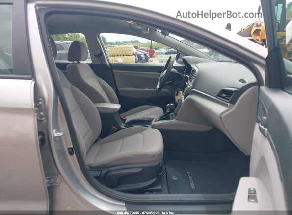 5NPD74LF8LH603242 2020 HYUNDAI ELANTRA Silver Սալոնի դիմացի տեսք