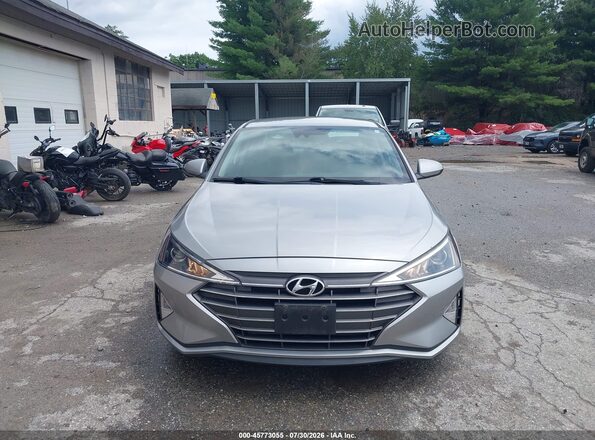 5NPD74LF8LH603242 2020 HYUNDAI ELANTRA Silver Սարքավորումների վահանակի տեսք