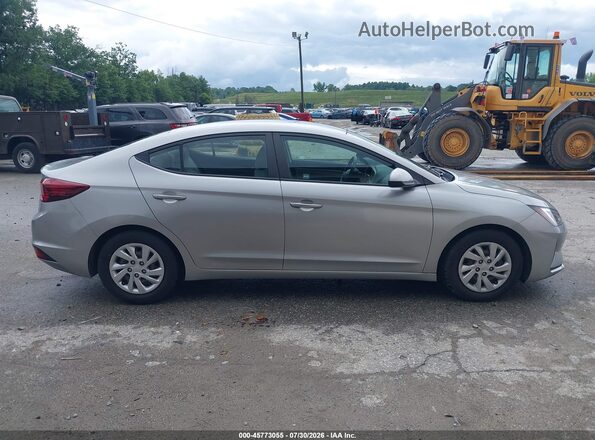 5NPD74LF8LH603242 2020 HYUNDAI ELANTRA Silver Սալոնի հետևի տեսք
