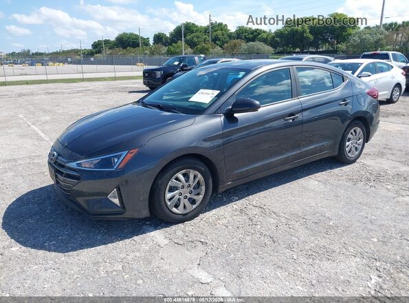 5NPD74LF8LH605377 2020 HYUNDAI ELANTRA Gray Front left