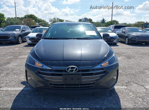 5NPD74LF8LH605377 2020 HYUNDAI ELANTRA Gray Front view