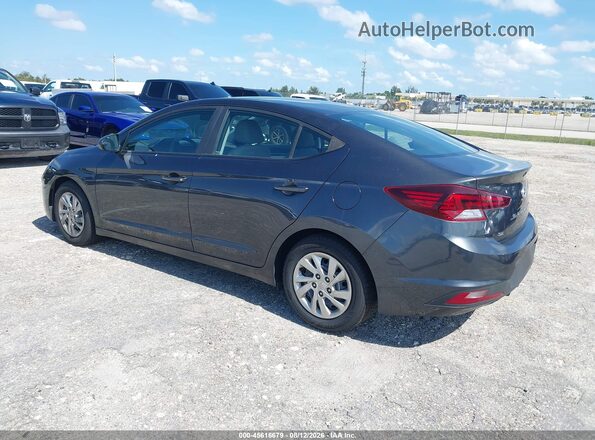 5NPD74LF8LH605377 2020 HYUNDAI ELANTRA Gray Rear left