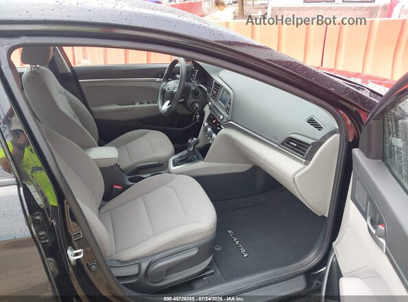 5NPD74LF8LH607002 2020 HYUNDAI ELANTRA Black Front interior view