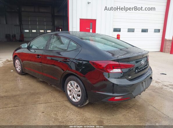 5NPD74LF8LH607002 2020 HYUNDAI ELANTRA Black Rear left