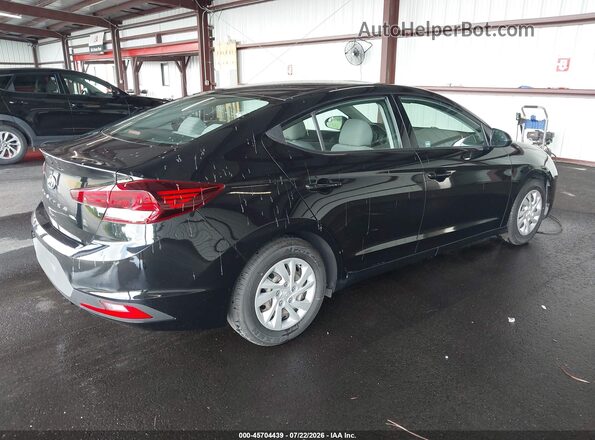 5NPD74LF8LH607033 2020 HYUNDAI ELANTRA Black Trasero derecho