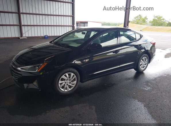 5NPD74LF8LH607033 2020 HYUNDAI ELANTRA Black Vista tres cuartos delantera izquierda