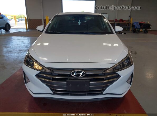 5NPD74LF8LH608845 2020 HYUNDAI ELANTRA White Vista frontal