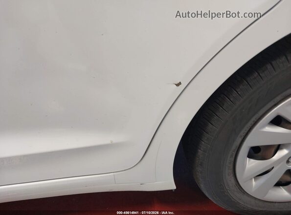 5NPD74LF8LH608845 2020 HYUNDAI ELANTRA White Widok wnętrza z tyłu