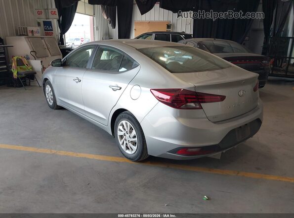 5NPD74LF8LH608893 2020 HYUNDAI ELANTRA Silver Задня ліва чверть
