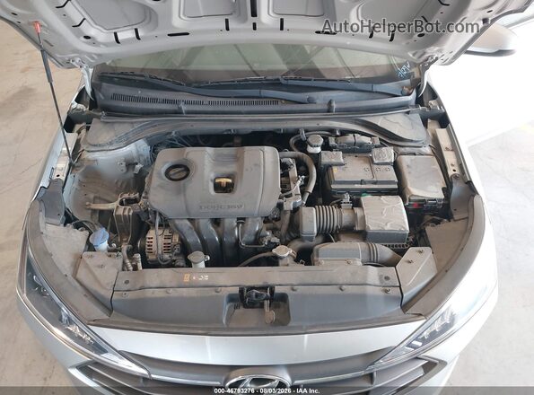 5NPD74LF8LH608893 2020 HYUNDAI ELANTRA Silver Вид ззаду