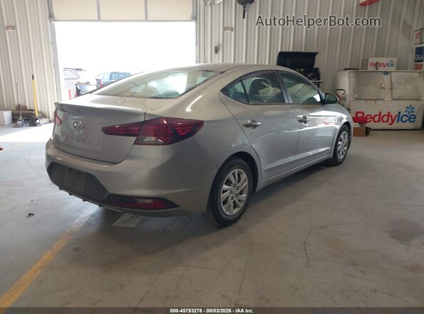 5NPD74LF8LH608893 2020 HYUNDAI ELANTRA Silver Задня права чверть