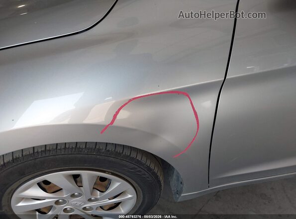 5NPD74LF8LH608893 2020 HYUNDAI ELANTRA Silver Вид спереду