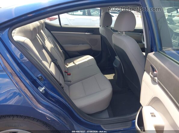 5NPD74LF8LH610465 2020 HYUNDAI ELANTRA Blue Vista de la etiqueta del VIN