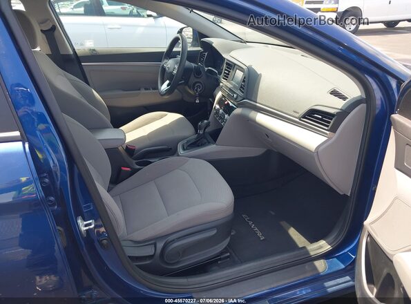 5NPD74LF8LH610465 2020 HYUNDAI ELANTRA Blue Vista interior delantera