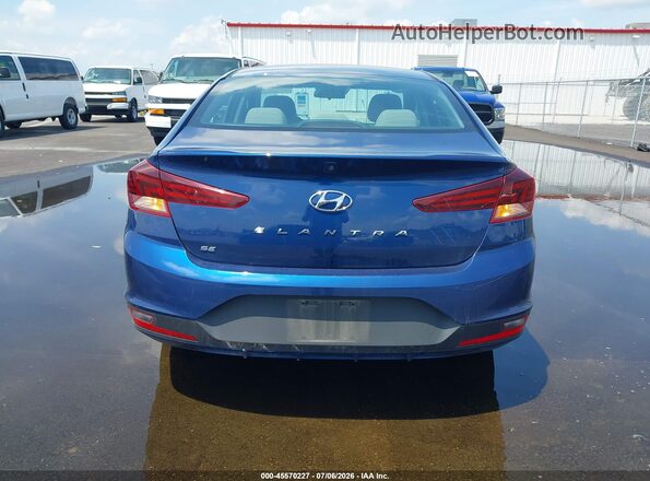5NPD74LF8LH610465 2020 HYUNDAI ELANTRA Blue 