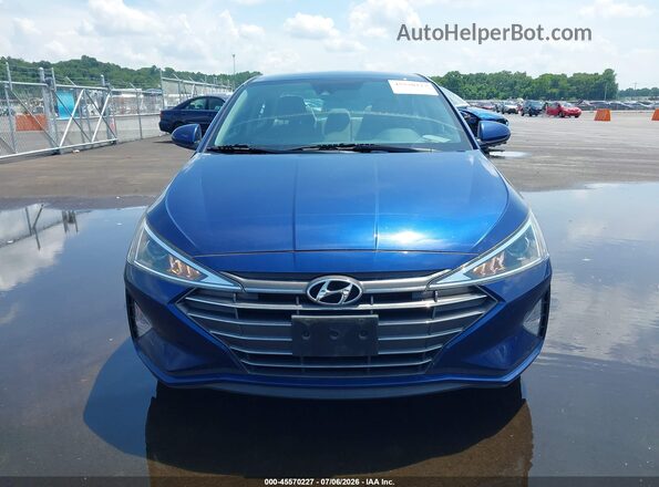 5NPD74LF8LH610465 2020 HYUNDAI ELANTRA Blue 