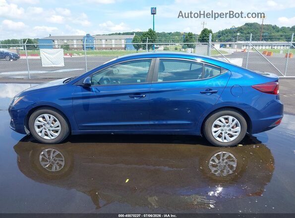 5NPD74LF8LH610465 2020 HYUNDAI ELANTRA Blue 