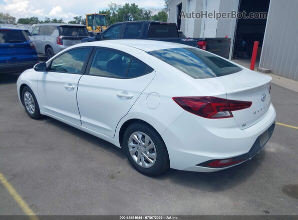 5NPD74LF8LH610823 2020 HYUNDAI ELANTRA White უკანა მარცხენა
