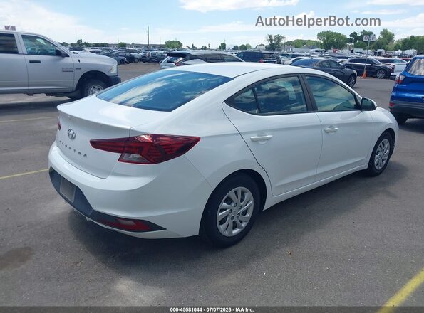 5NPD74LF8LH610823 2020 HYUNDAI ELANTRA White უკანა მარჯვენა