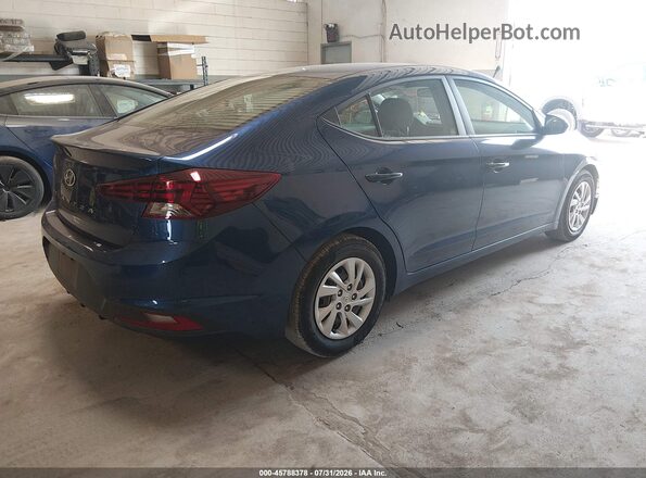 5NPD74LF8LH611289 2020 HYUNDAI ELANTRA Blue უკანა მარჯვენა