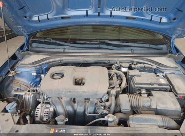 5NPD74LF8LH611289 2020 HYUNDAI ELANTRA Blue უკანა ხედი