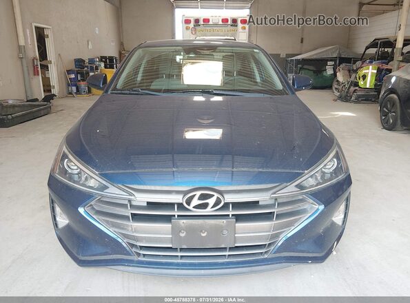 5NPD74LF8LH611289 2020 HYUNDAI ELANTRA Blue 