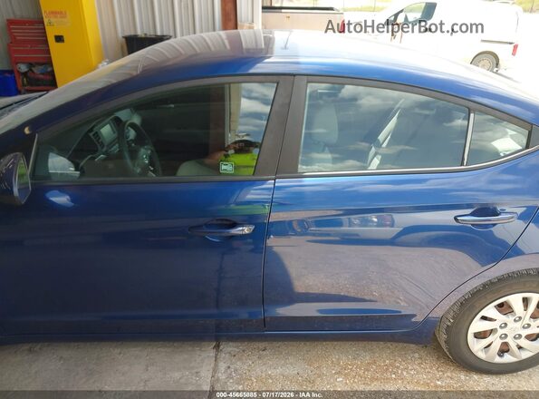 5NPD74LF8LH612300 2020 HYUNDAI ELANTRA Blue Vista interior de 360 grados