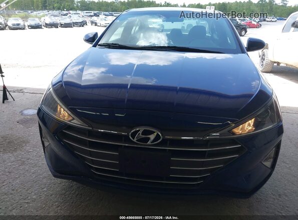 5NPD74LF8LH612300 2020 HYUNDAI ELANTRA Blue Vista frontal