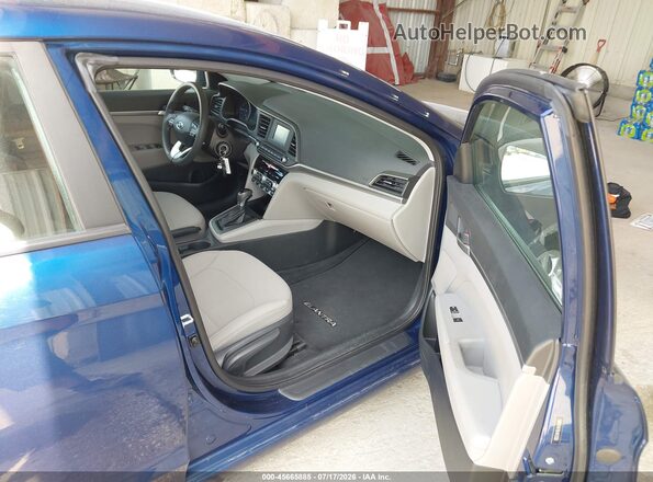 5NPD74LF8LH612300 2020 HYUNDAI ELANTRA Blue Vista interior delantera