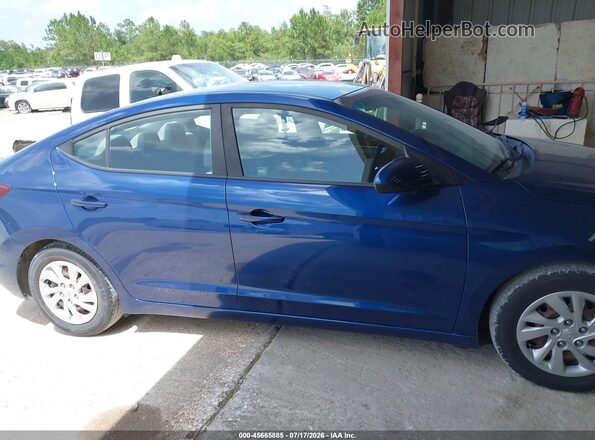 5NPD74LF8LH612300 2020 HYUNDAI ELANTRA Blue Vista interior trasera