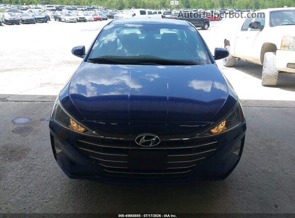 5NPD74LF8LH612300 2020 HYUNDAI ELANTRA Blue Vista del cuadro de instrumentos